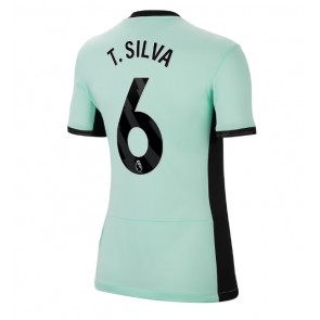 Chelsea Thiago Silva #6 Tredjetröja Dam 2023-24 Kortärmad
